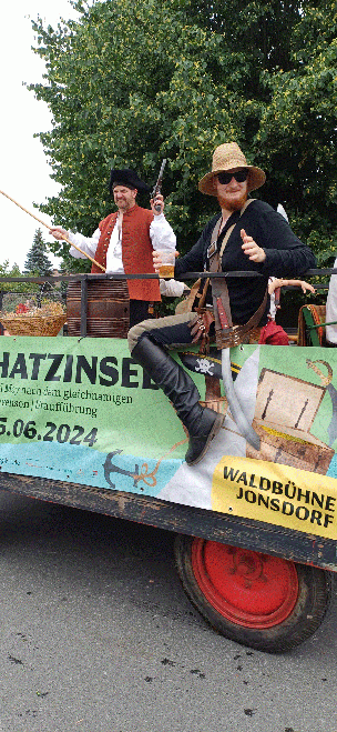 Gerhard-Hauptmann- Theater Görlitz - Einladung auf die Walbühne Jonsdorf "Die Schatzinsel"