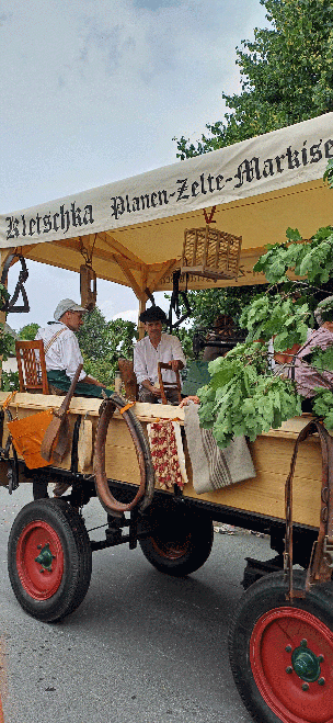 Kletschka - Planen - Zelte - Markisen GmbH, Neueibau hervorgegangen 1968 aus der Neueibauer Dorfsattlerei Berger